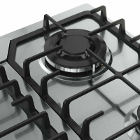 Газовая варочная панель Monsher MSG 63 Acier, нержавеющая сталь