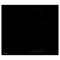 Электрическая варочная панель Monsher MHE 6013 (Модификация 2025 года), черный