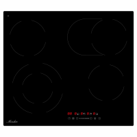 Электрическая варочная панель Monsher MHE 6013 (Модификация 2025 года), черный