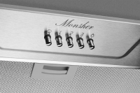 Встраиваемая вытяжка Monsher INHIT 60 Acier (Модификация 2025 года), нержавеющая сталь