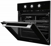 Электрический духовой шкаф Monsher MOE 6062 Noir (Модификация 2025 года), черный