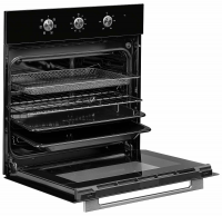 Электрический духовой шкаф Monsher MOE 6062 Noir (Модификация 2025 года), черный