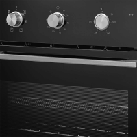 Электрический духовой шкаф Monsher MOE 6062 Noir (Модификация 2025 года), черный