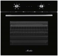 Электрический духовой шкаф Monsher MOE 6162 Noir (Модификация 2025 года), черный