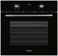 Электрический духовой шкаф Monsher MOE 6162 Noir (Модификация 2025 года), черный