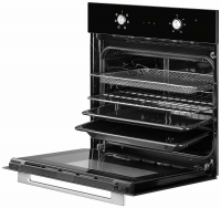 Электрический духовой шкаф Monsher MOE 6162 Noir (Модификация 2025 года), черный