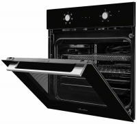 Электрический духовой шкаф Monsher MOE 6162 Noir (Модификация 2025 года), черный