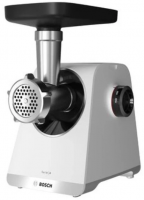 Мясорубка электрическая Bosch MFWS420W, белый/черный