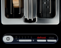 Тостер Bosch TAT8613N, 860Вт черный