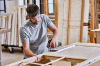 Угловая полировальная машина Bosch GEX 18V-125 (0601372201)