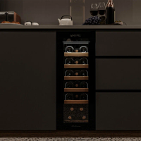 Винный шкаф Meyvel MV19NH-KBT1, черный