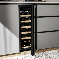 Винный шкаф Meyvel MV19NH-KBT1, черный