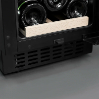 Винный шкаф Meyvel MV19NH-KBT1, черный