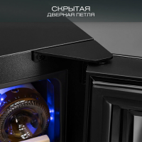 Винный шкаф Meyvel MV19NH-KBT1, черный