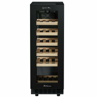 Винный шкаф Meyvel MV19NH-KBT1, черный