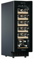 Винный шкаф Meyvel MV19NH-KBT1, черный