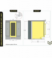 Винный шкаф Meyvel MV19NH-KBT1, черный