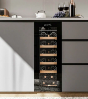 Винный шкаф Meyvel MV19NH-KBT1, черный