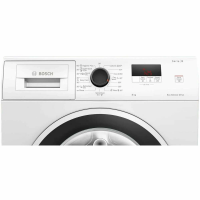 Стиральная машина Bosch WGE03400BY, белый/черный