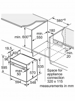 Духовой шкаф электрический Bosch HJA737BR0, нержавеющая сталь