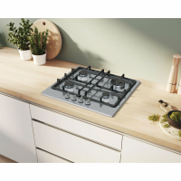 Варочная панель газовая Bosch PGH6B5K90R, нержавеющая сталь