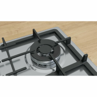 Варочная панель газовая Bosch PGH6B5K90R, нержавеющая сталь