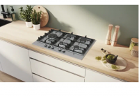 Варочная панель газовая Bosch PCS7A5I90, нержавеющая сталь