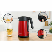 Чайник электрический Bosch TWK7L464, красный