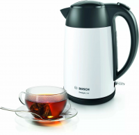 Чайник электрический Bosch TWK3P421, белый/черный