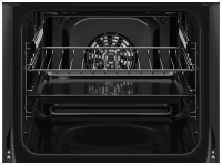 Духовой шкаф Electrolux LOF3H10BK, телескопы, черный (Польша)