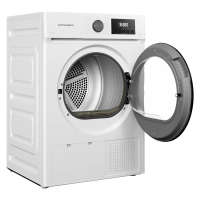 Сушильная машина Kuppersberg DM 593 W, белый/черный