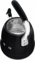 Чайник со свистком Smeg WKF01BL, черный