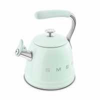 Чайник со свистком Smeg WKF01PG, зеленый