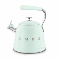 Чайник со свистком Smeg WKF01PG, зеленый