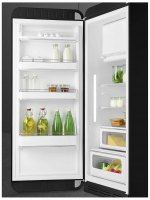 Холодильник Smeg FAB28LBL6 (петли слева) чёрный