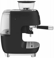 Кофеварка рожковая с встроенной кофемолкой Smeg EGF03BLMEU, черный