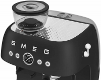 Кофеварка рожковая с встроенной кофемолкой Smeg EGF03BLMEU, черный