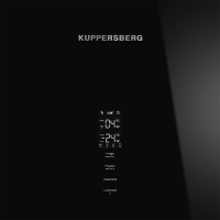 Холодильник Kuppersberg RFCN2013BG, черный/стекло