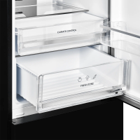 Холодильник Kuppersberg RFCN2013BG, черный/стекло