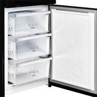 Холодильник Kuppersberg RFCN2013BG, черный/стекло