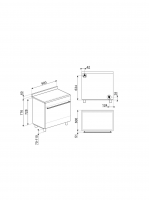 Варочный центр Smeg Concerto Classica SX91GM, нержавеющая сталь
