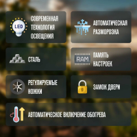 Винный шкаф Meyvel MV110-KST2 (Slim)