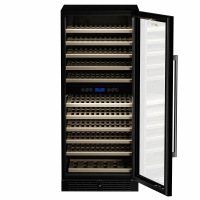 Винный шкаф Meyvel MV116-KBT2, черный