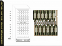 Винный шкаф Meyvel MV116-KBT2, черный
