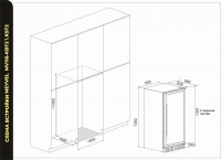 Винный шкаф Meyvel MV116-KST2