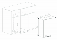 Винный шкаф Meyvel MV141PRO-KBT2