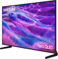 Телевизор QLED Samsung QE50QN80FAUXRU, Mini LED, 4K Ultra HD, 120 Гц, Smart TV, черный титан