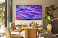 Телевизор QLED Samsung QE50QN80FAUXRU, Mini LED, 4K Ultra HD, 120 Гц, Smart TV, черный титан