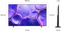 Телевизор LED Samsung UE85U8000FUXRU, 4K Ultra HD, Smart TV, черный