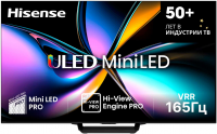 Телевизор QLED Hisense 85U7Q PRO, Smart TV, темно-серый